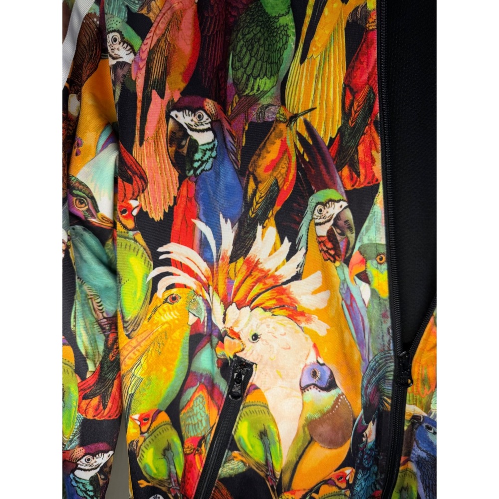 Adidas Originals Farm Company Tropical Parrot Bird Print Track Jacket Small - Picture 6 of 12